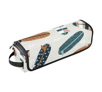 FRODOTGV Borsa da viaggio per strumenti per capelli e tappetino resistente al calore con cerniera, tavole da surf, estiva, per ferri da stiro, piastre e arricciacapelli, Tavole da surf estive, 1 Size