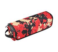 FRODOTGV Borsa da viaggio per strumenti per capelli, impermeabile, organizer da viaggio e tappetino resistente al calore, per ferri da stiro e accessori per la cura dei capelli, fulmine, 18, 1 Size