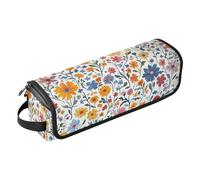 FRODOTGV Borsa da viaggio per strumenti per capelli, organizer per strumenti per capelli di grande capacità, con tappetino in ferro per arricciacapelli, piastra per capelli, asciugacapelli piatto,