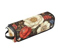FRODOTGV Borsa da viaggio per strumenti per capelli, organizer per strumenti per capelli di grande capacità, con tappetino in ferro per arricciacapelli, piastra per capelli, asciugacapelli piatto,