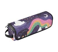 FRODOTGV Borsa da viaggio per strumenti per capelli Polo Nord cielo stellato orso polare borsa da viaggio per donne grandi raddrizzatori per capelli custodia da viaggio per strumenti caldi ferro