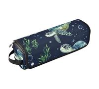 FRODOTGV Borsa da viaggio per utensili da donna di grande capacità, con cuscinetto resistente al calore, organizer per ferri da stiro, piastre e pesci a tamburo dei cartoni animati, colore bianco, 08