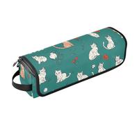 FRODOTGV Borsa da viaggio per utensili per capelli da donna, con custodia per ferro arricciacapelli, tappetino resistente al calore per piastre, piastre, ferri arricciacapelli, storni europei in stile