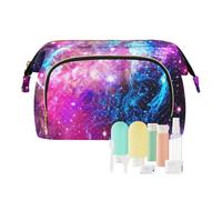 FRODOTGV Borse cosmetiche, Deep Space Astratto Naturale, Bagno Storage Bag, Essentials Donna Moneta Cambiare Borsa Viaggio Cosmetici, Spazio profondo Astratto Naturale, 1 Size