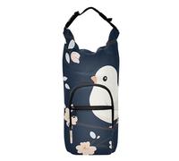 FRODOTGV Carino Uccelli Bianchi Waterbottle Sling regolabile Bottiglia d'acqua Custodia per il trasporto Bottiglia d'acqua Borsa per il trasporto per Escursionismo Adatto 20/24/32/4 oz Bottiglie