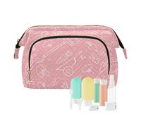 FRODOTGV Cosmetici Borse Toiletry Bag Per Le Donne Trucco Viaggio Leggero Della Moneta Delle Donne Cambiamento Della Borsa, Attrezzi da giardino rosa, 1 Size