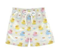 FRODOTGV Costume da bagno per bambini dai 2 ai 12 anni, Anatroccolo Cheer, 4 anni