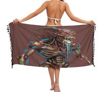 FRODOTGV Deep Sea Monsters Beach Wrap Up, Mostri del Mare Profondo, M