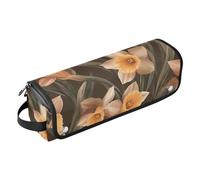FRODOTGV Estetica Narciso Marrone Curling Ferro Da Viaggio Custodia con Tappetino di Ferro Da Donna Rimovibile Organizzatore Borse di Stoccaggio per Strumento Caldo Ferri Piatti Volumizzatore Capelli