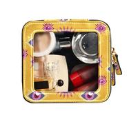 FRODOTGV Fantastica trousse da viaggio con occhi malvagi esoterici gialli carini borse da viaggio trasparenti per articoli da toeletta cosmetici custodia organizer, Impressionante Evil Eyes Esoterico