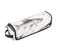 FRODOTGV Ferro arricciacapelli da donna impermeabile 2 in 1 con custodia da viaggio e tappetino resistente al calore con cerniera, organizer per accessori per ferri da stiro, piastre, Sweet Gardenia