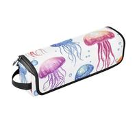 FRODOTGV Ferro arricciacapelli da donna impermeabile 2 in 1 con custodia da viaggio e tappetino resistente al calore con cerniera, organizer per accessori per ferri da stiro, piastre, Sweet Gardenia