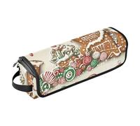 FRODOTGV Happy Easter Hot Cross Buns 2 in 1 - Organizer per capelli con tappetino in ferro, impermeabile, custodia da viaggio per piastre, piastre e arricciacapelli, 03, 1 Size