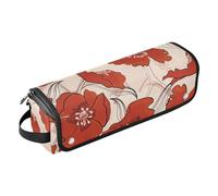 FRODOTGV Hot Hair Tools Borsa da viaggio Illustrazione Pittura digitale Rosso Portatile Organizzatore Portatile Strumento di Styling dei Capelli Organizzatore per Curling Ferro Piastra Piastra