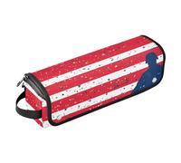 FRODOTGV Independence Day - Borsa da viaggio per strumenti per capelli con cuscinetto resistente al calore, custodia da viaggio portatile per straigheners, ferro arricciacapelli, asciugacapelli, 14, 1