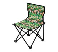 FRODOTGV La gente indossa vestiti verdi e cappelli sedia da campeggio portatile sedia pieghevole compatta include borsa da trasporto sedia da prato per picnic picnic