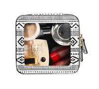 FRODOTGV Le chiare strisce orizzontali delle borse cosmetiche della borsa di trucco di viaggio della borsa di, Strisce orizzontali, 1 Size