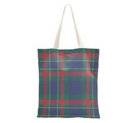 FRODOTGV Natale Navy Rosso Verde Bianco Renna Albero Tote Borse con Manici Casual Shopping Bag Per La Drogheria per la Ragazza, Natale Blu Navy Verde Rosso Plaid, Taglia unica