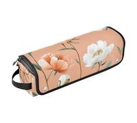 FRODOTGV Nature Thyme - Borsa da viaggio per strumenti per capelli caldi, da donna, impermeabile, organizer e tappetino resistente al calore con cerniera per strumenti caldi, ferri piatti
