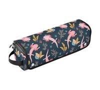 FRODOTGV Organizer 2 in 1 per strumenti per capelli, borsa portaoggetti e tappetino resistente al calore per ferro arricciacapelli, asciugacapelli piatto, scena dell'acquario Axolotl Sea, Acquario