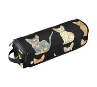 FRODOTGV Organizer per strumenti per capelli 2 in 1 con lama estetico verde e tappetino resistente al calore, con cerniera, borsa da viaggio per utensili caldi e accessori per la cura dei capelli, 09