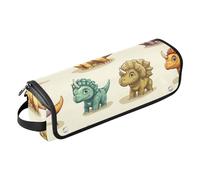 FRODOTGV Organizer per strumenti per capelli 2 in 1, grande capacità, con cuscinetto resistente al calore, per piastre, ferri da stiro, ferri arricciacapelli, dinosauri, triceratopo neutro, 1 Size