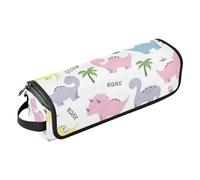 FRODOTGV Organizer per strumenti per capelli 2 in 1, impermeabile, organizer da viaggio per donne essenziali, per ferri da stiro, piastre, ferri arricciacapelli, dinosauri, cartoni animati, Dinosauro