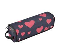 FRODOTGV Organizzatore portatile 2 in 1 per strumenti per lo styling dei capelli, con tappetino rimovibile resistente al calore, per ferri da stiro, piastre, arricciacapelli, San Valentino, cuore