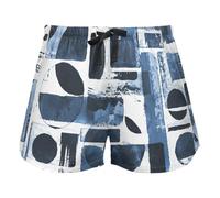 FRODOTGV Pantaloncini da pigiama da donna, con stampa di zampe, stile casual, per palestra, yoga, Astratto di arte contemporanea, XXL