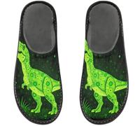 FRODOTGV Pantofole da interno per amanti dei dinosauri | Pantofole per la casa in memory foam pantofole per uso quotidiano