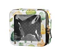 FRODOTGV Pop Dinosaur Boho Style Fantasy Art Clear Make Up Bag, 06, 1 Size