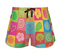 FRODOTGV Seamless Summer Women Pajama Bottoms, Pantaloncini da allenamento con Pockets per Yoga Running, S