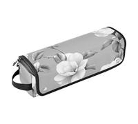 FRODOTGV Sweet Gardenia - Borsa da viaggio per accessori per capelli da donna, impermeabile, con tappetino resistente al calore per piastre e piastre, 1 Size