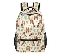 FRODOTGV Zaino da viaggio, 1 principale, 2 laterali, 1 cerniera frontale e 4 tasche interne, dettagli in rete traspirante, per adolescenti, ragazzi, ragazze, attività all'aperto, taglia S, Bellissimo