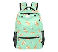 FRODOTGV Zaino giornaliero multi-tasca layout regolabile spallacci imbottiti per bambini ragazzi età 7-18 brevi gite di un giorno taglia S, Herder Nube, M, Casual