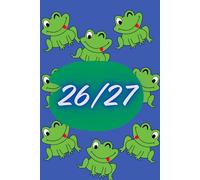 Frog 2026/2027 A5 Week To View Academic Diary With Weekly Affirmations: Cute Student Mid Year School Planner With Timetable