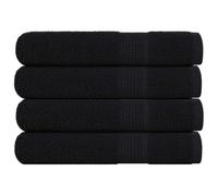 Frog, 4 asciugamani, 100 x 200 cm, 360 g/m², 100% cotone, assorbenti e morbidi, certificati Oeko-Tex, versatili come asciugamano da bagno, telo mare, sauna e asciugamano per gli ospiti, per benessere