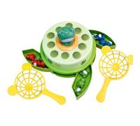 Frog Bounce Game, Pop Out Toy, 7.09x6.69in Musical Rotating Frogs, Interactive Light-Up Action, Electric Jumping Fun, Bouncing Kids Toys for Family, Toddler, Friends