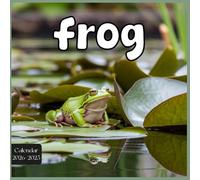 frog Calendar 2025: 2 Year Planner January 2025 - December 2026 | frog Cover Design
