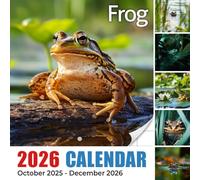 Frog Calendar 2026: Embrace the Charm of Amphibians in Their Natural Habitats