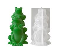 Frog Candle Mold, 3D Silicone Frog Mould, Aromatherapy Craft Mold Kit