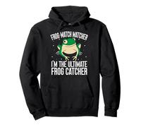 Frog Catcher Frog-Match Matcher Frog Felpa con Cappuccio