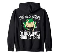 Frog Catcher Frog-Match Matcher Frog Felpa con Cappuccio