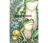 Frog coloring book
