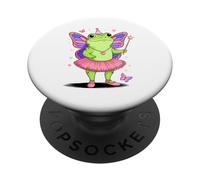 Frog Fairy Ballerina Frogs PopSockets PopGrip Adesivo