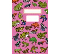 Frog Fiesta Notes: Hot Pink Pastel Notebook for Loud Thoughts, Wild Lists, and Amphibious Energy: Silly Kawaii Frog Journal with Matte Softcover and ... for Students, Chaos Lovers, and Animal Fans
