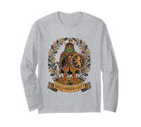 Frog Knight Shield Maiden On Duty Renaissance Fair Maglia a Manica