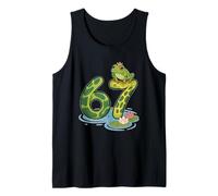 Frog Number 67 o 67th Birthday Cool Meme Six Seven Canotta