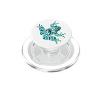 Frog Pacific Northwest Native American Indian Style Art PopSockets PopGrip per MagSafe