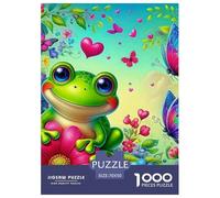 Frog, Puzzle Da 1000 Pezzi, Dono Significativo Per Momenti Condivisi E Ricordi Duraturi, Scelta Eccellente Per Famiglia E Amici, Adatto A Partire Dai 12 Anni, 70x50cm/1000pcs
